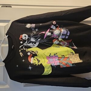 Black Sweatshirt with Colorful Graphic